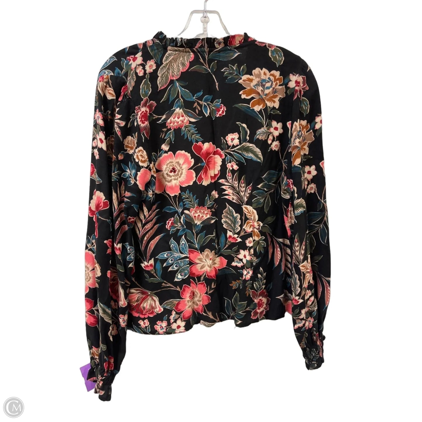 Top Long Sleeve By Jessica Simpson In Black, Size: L