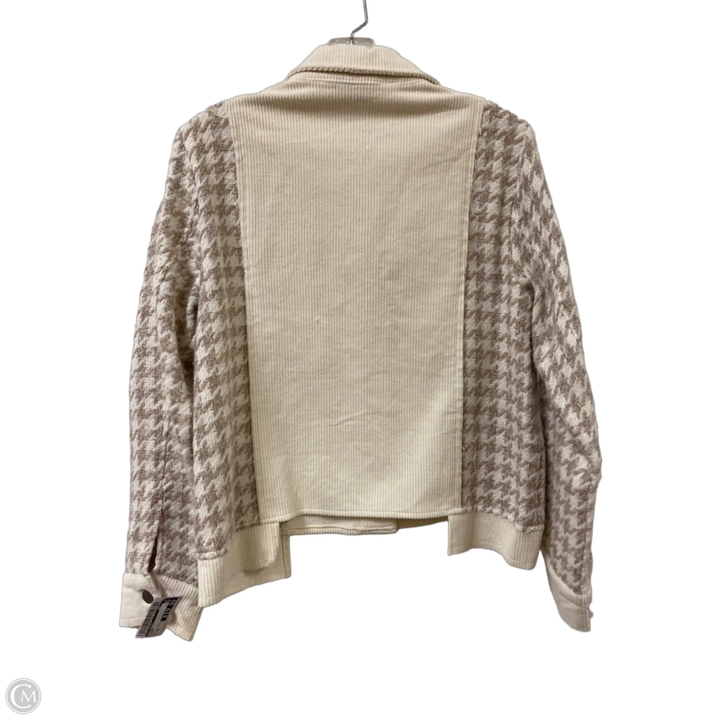 Blazer By Ali Miles In Cream, Size: M