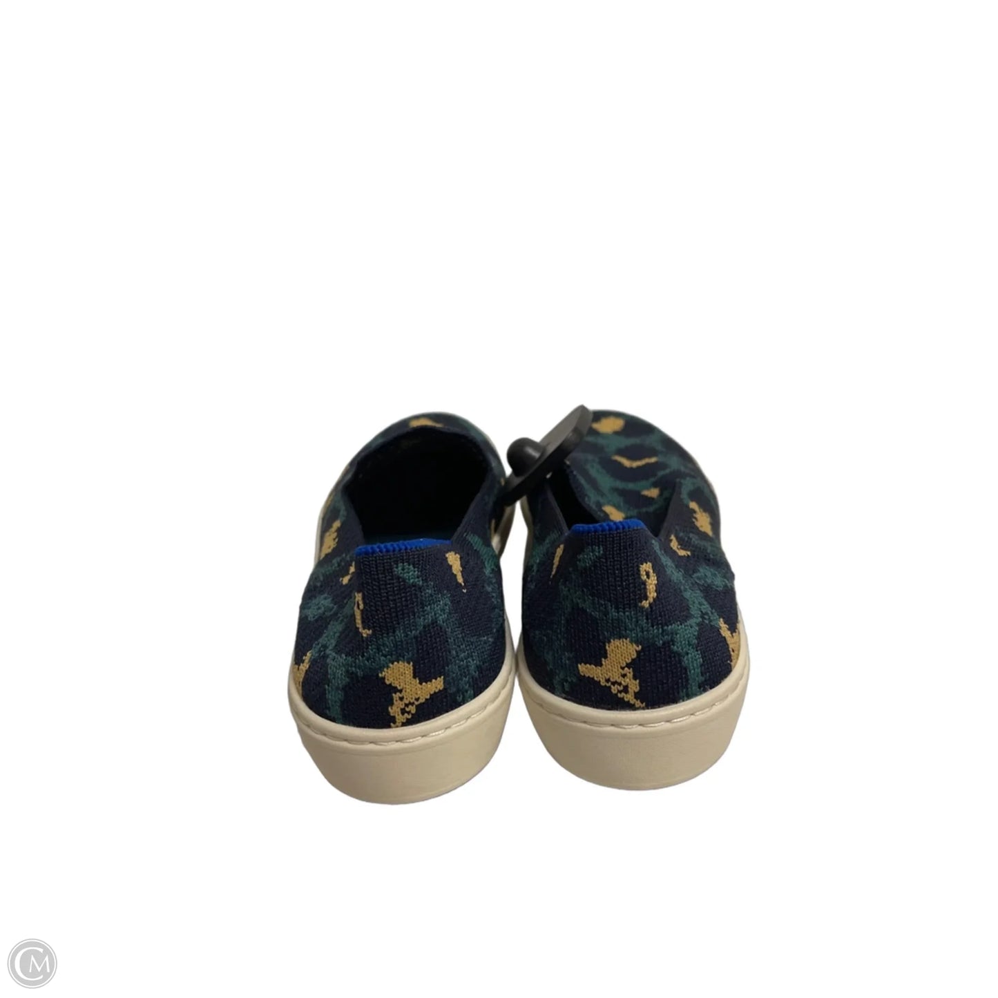 Shoes Athletic By Rothys In Blue & Yellow, Size: 6.5