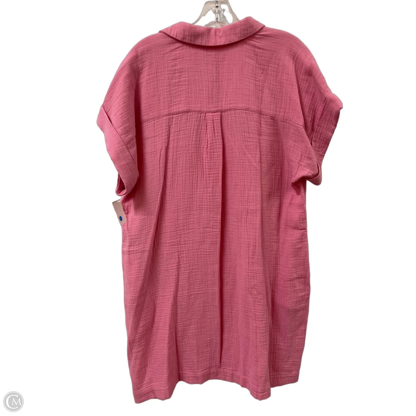 Dress Casual Midi By J. Crew In Pink, Size: L