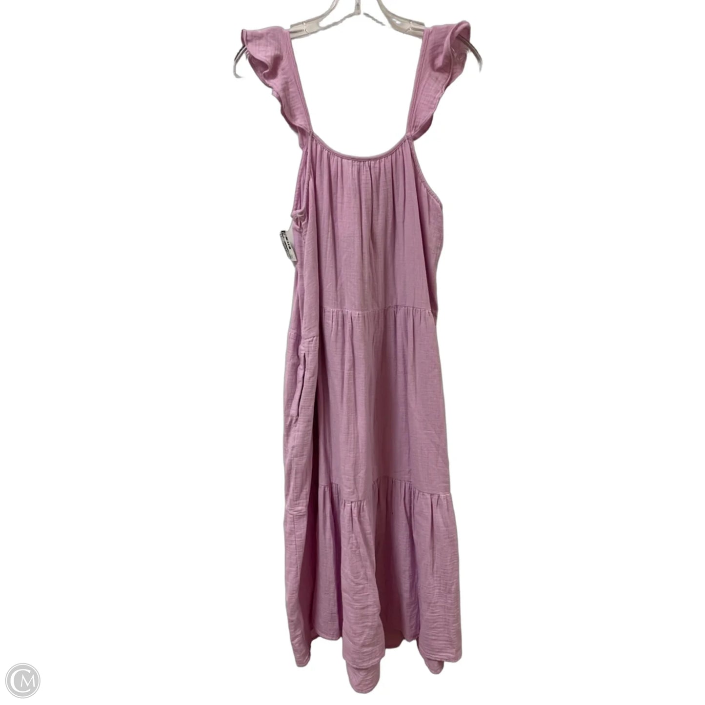Dress Casual Maxi By J. Crew In Purple, Size: M