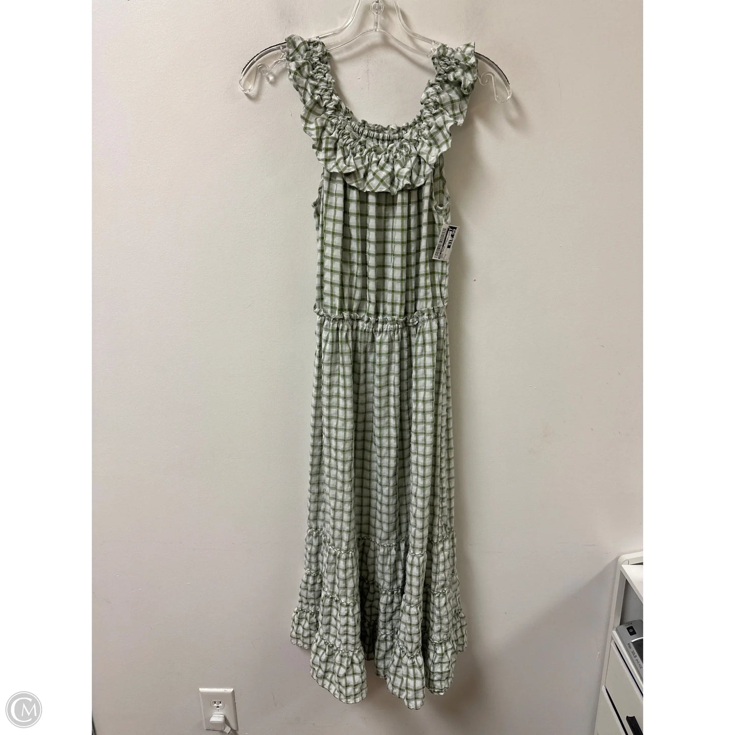 Dress Casual Maxi By Max Studio In Green, Size: M