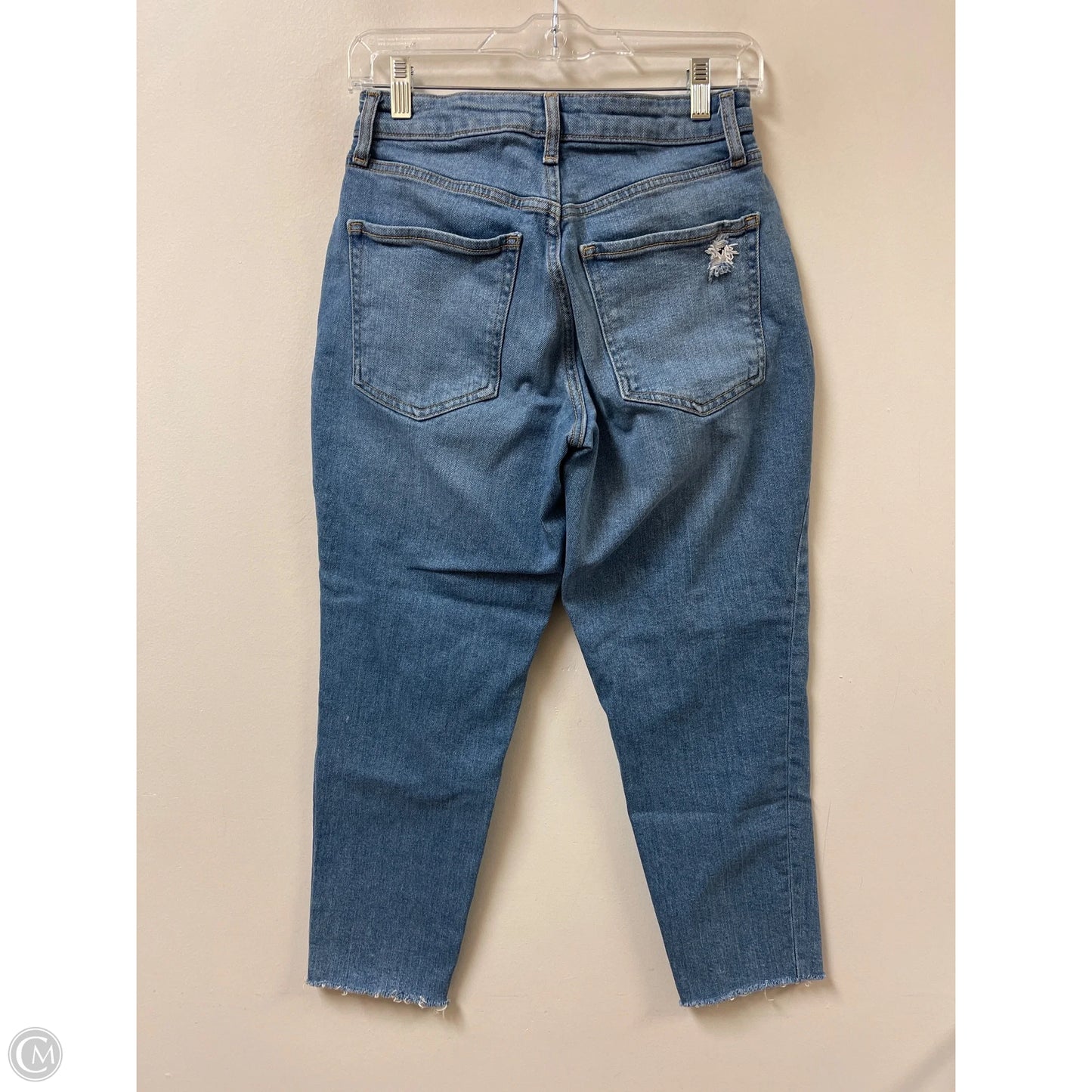 Jeans Straight By Old Navy In Blue Denim, Size: 6p