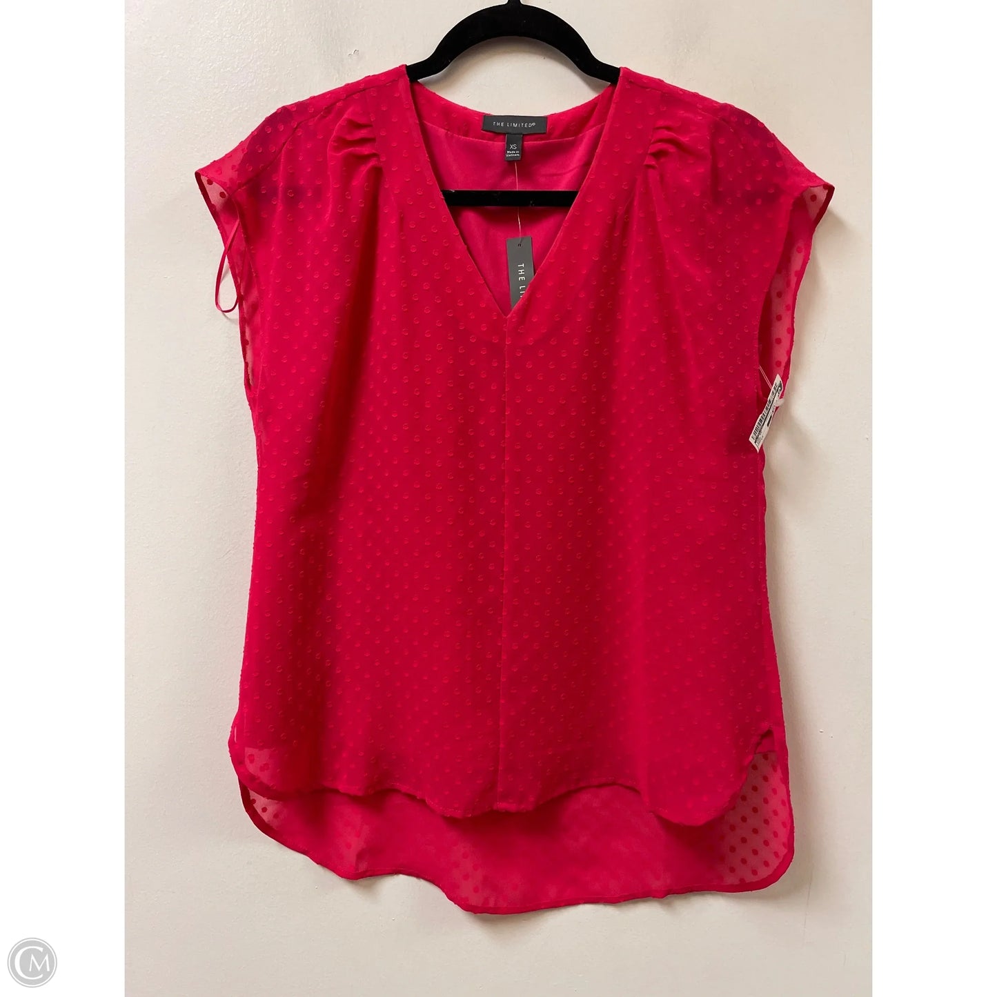 Top Short Sleeve By Limited In Pink, Size: Xs