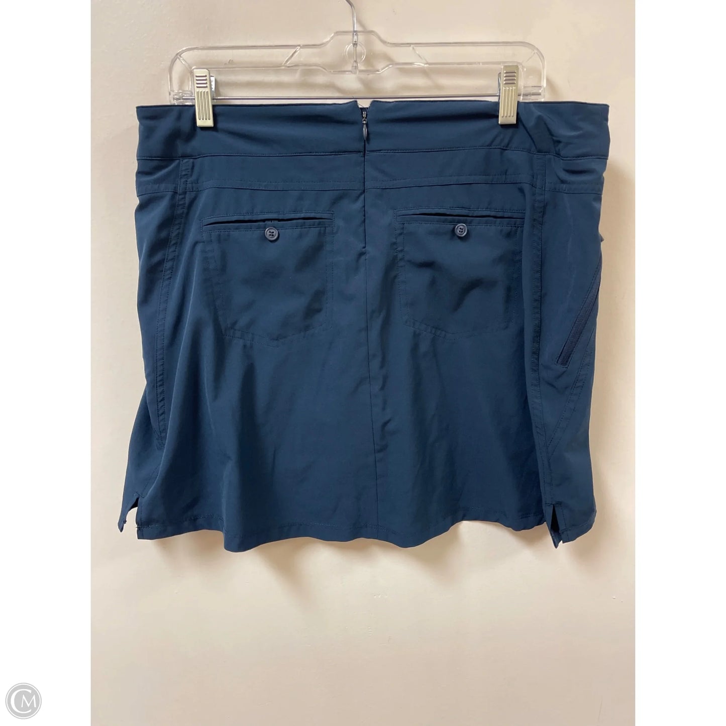 Athletic Skort By Kyodan In Blue, Size: L