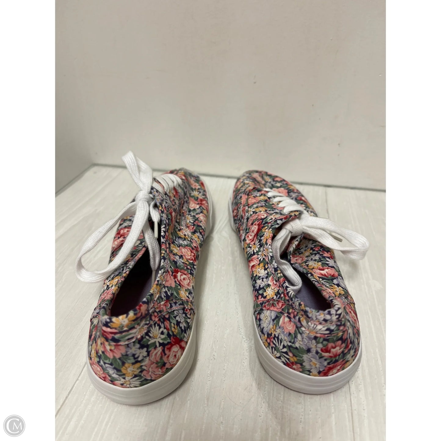 Shoes Sneakers By Mossimo In Floral Print, Size: 10