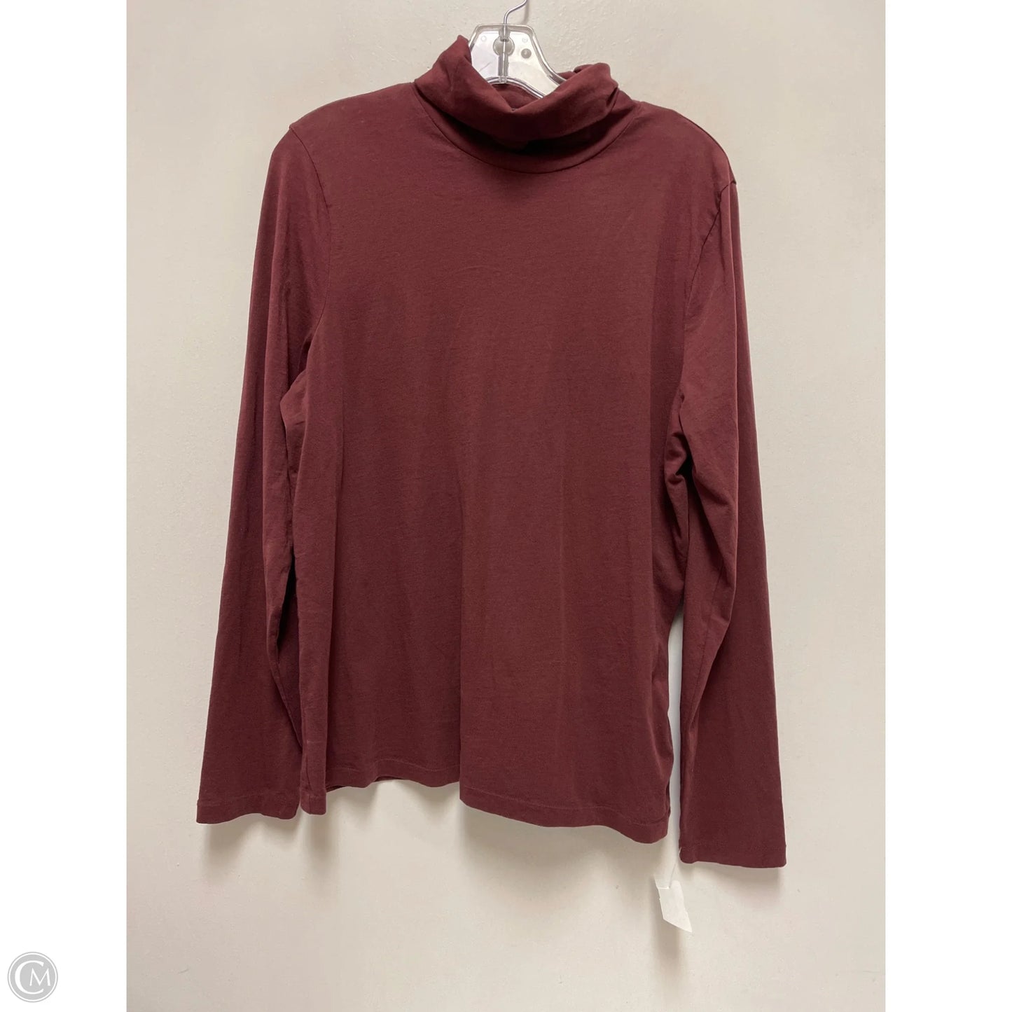 Top Long Sleeve By J. Crew In Red, Size: 1x