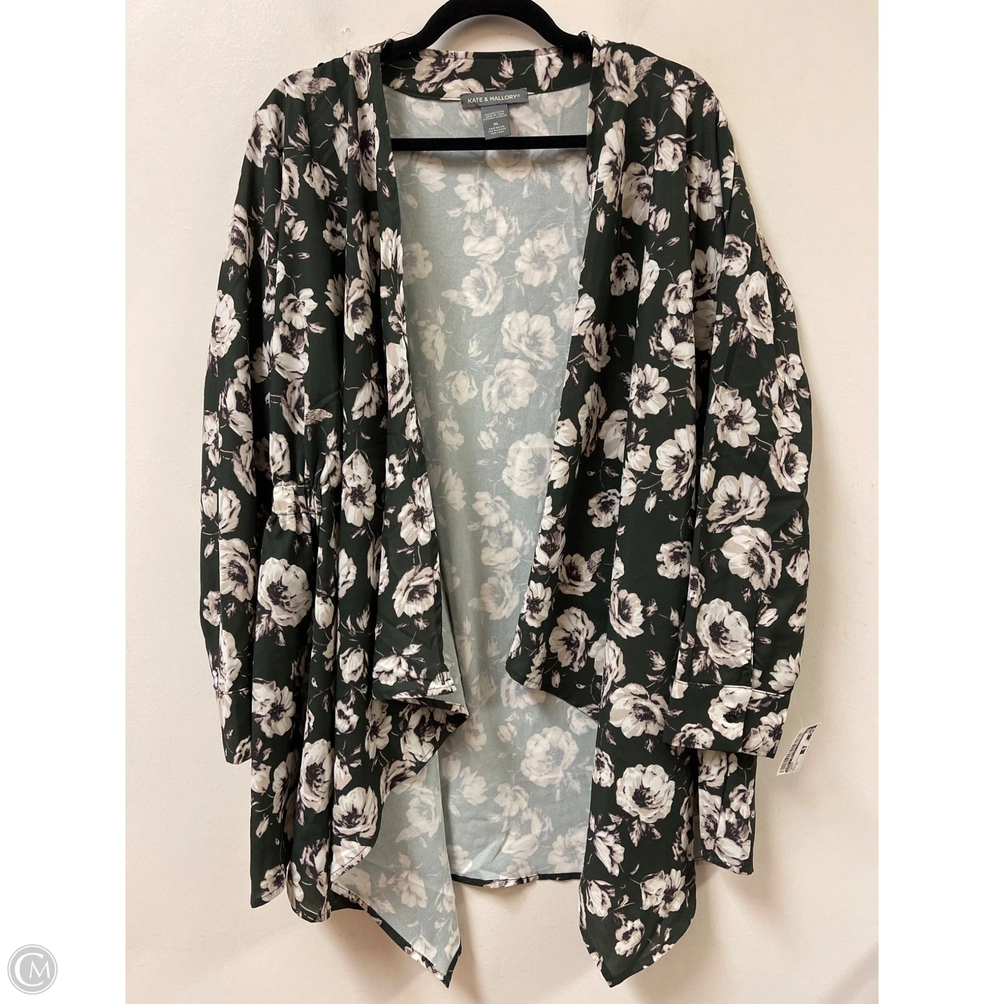 Kimono By Kate & Mallory In Green, Size: Xl