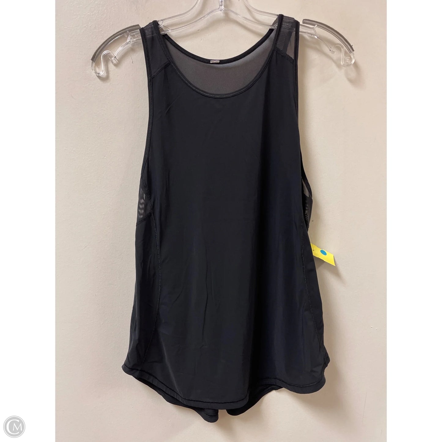 Athletic Tank Top By Lululemon In Black, Size: M