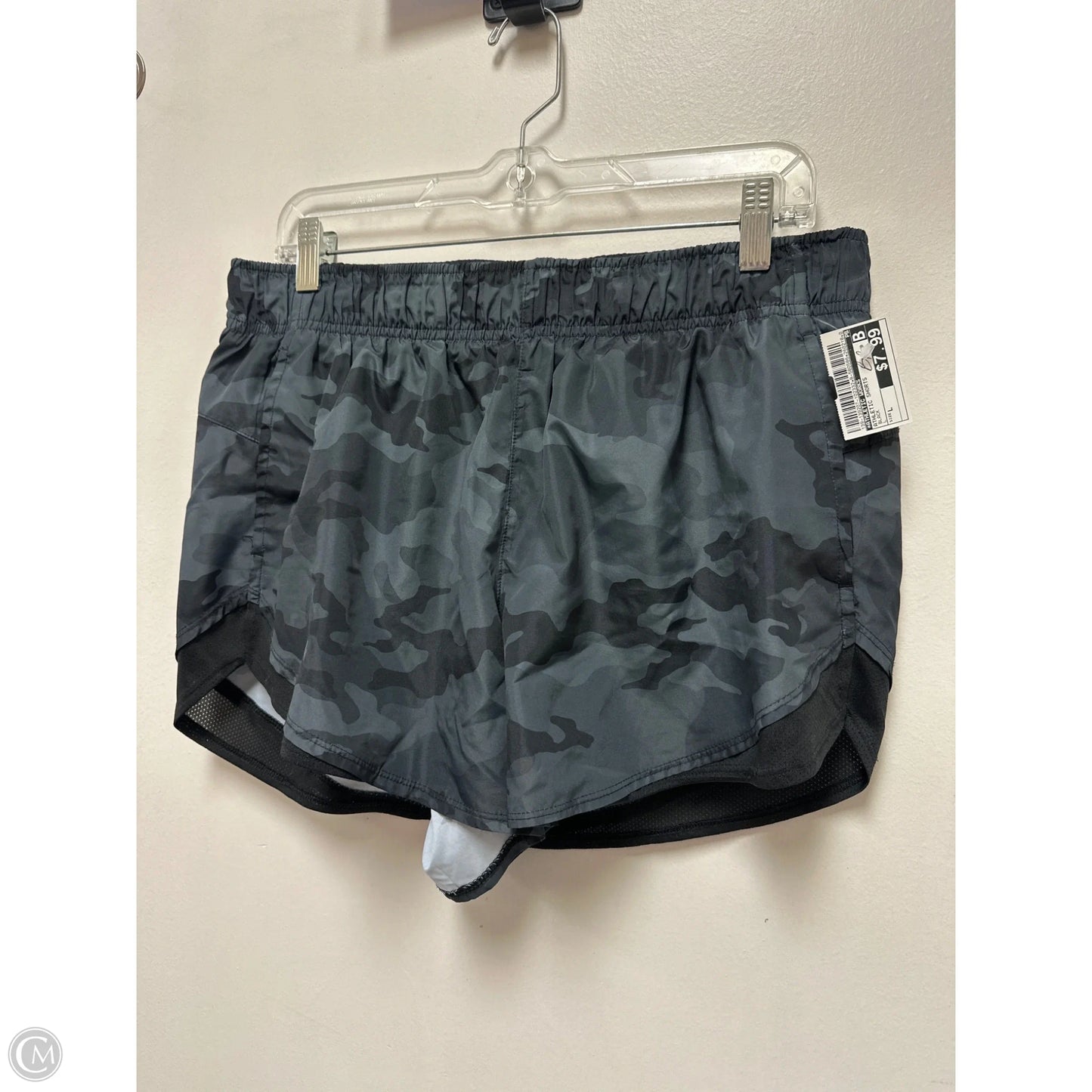 Athletic Shorts By Athletic Works In Black, Size: L