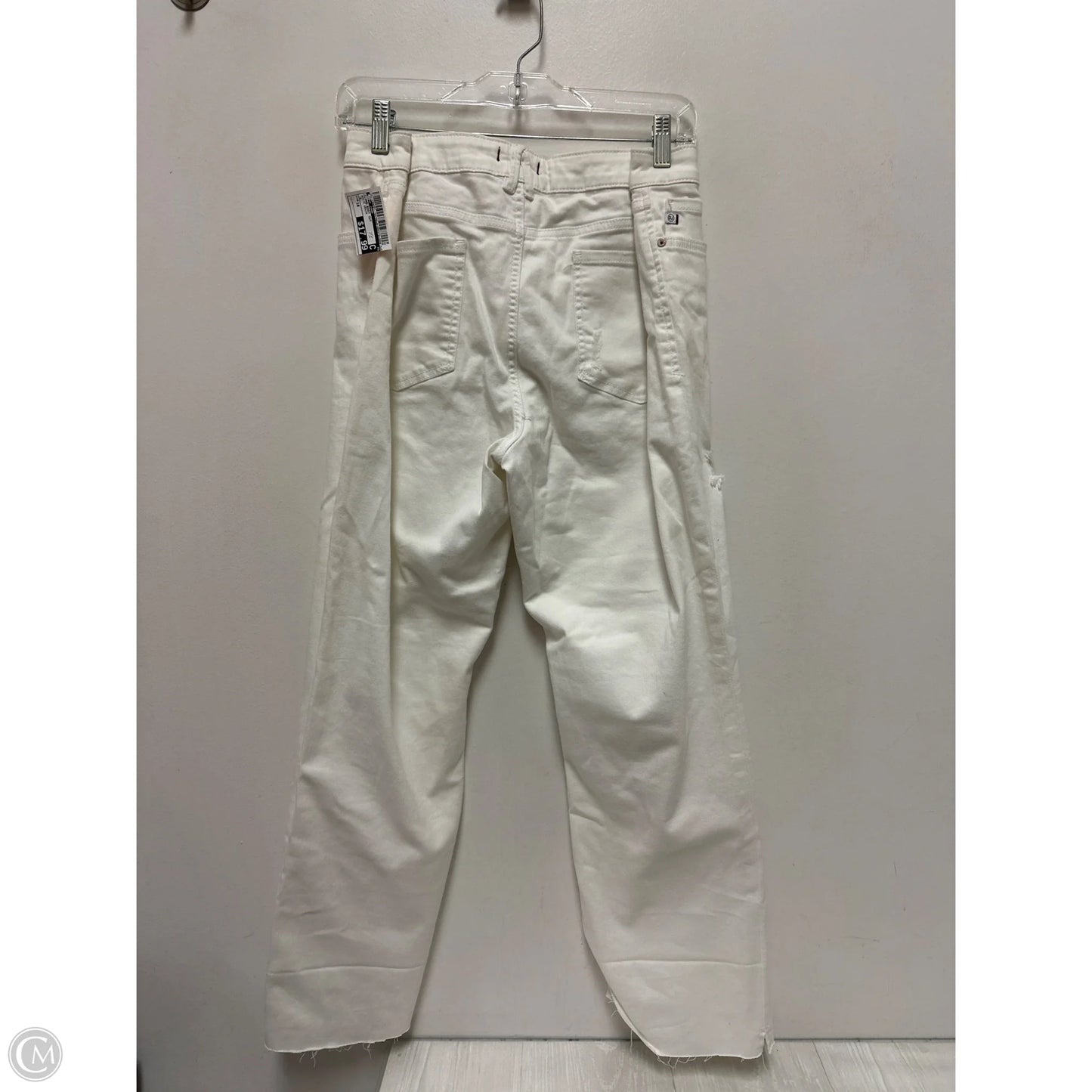 Jeans Boot Cut By Dear John In White Denim, Size: 16