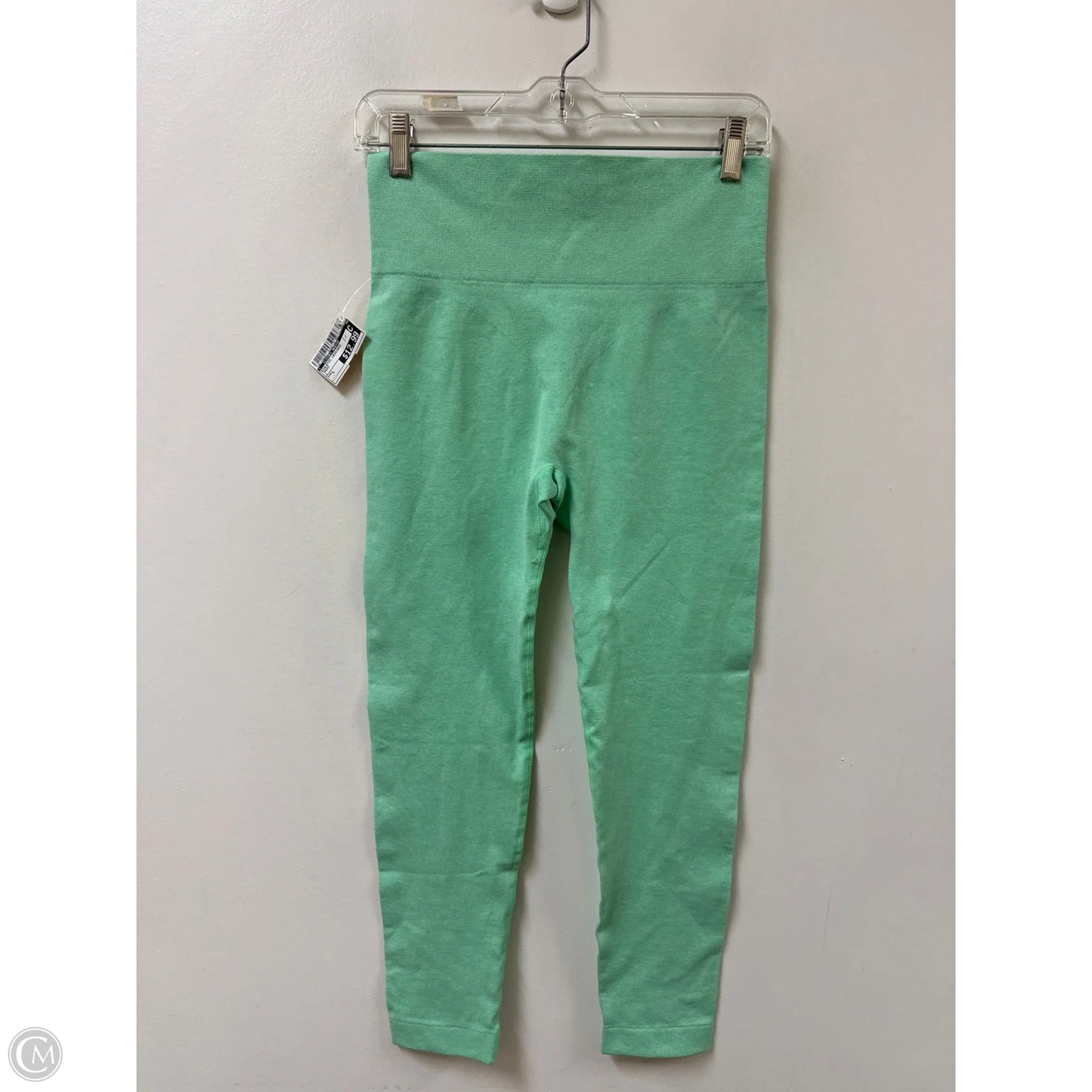Athletic Leggings By Clothes Mentor In Green, Size: L