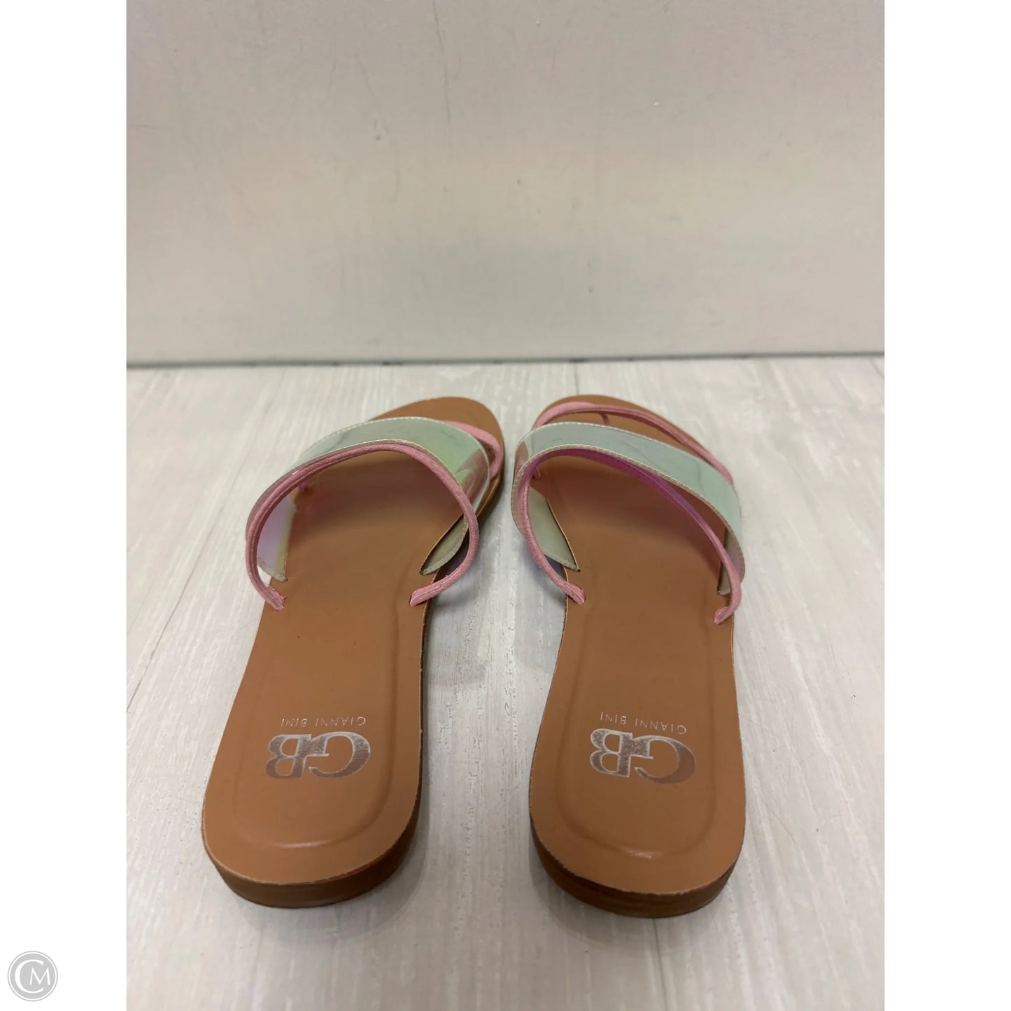 Sandals Flats By Gianni Bini In Pink, Size: 7