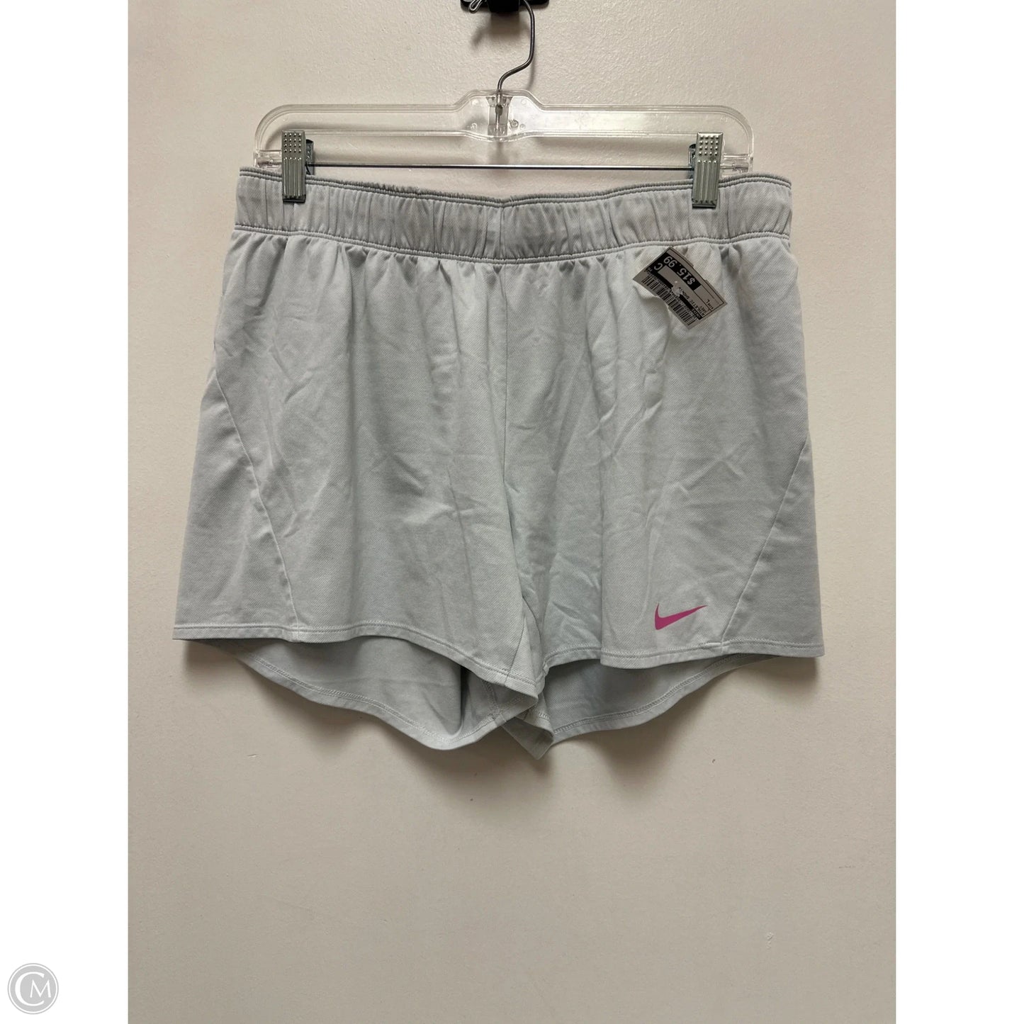 Athletic Shorts By Nike In Grey, Size: L