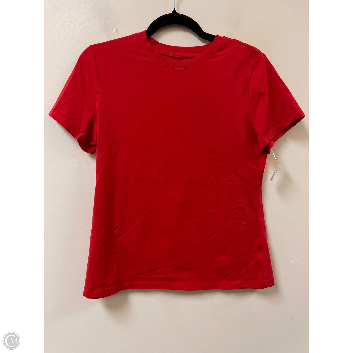 Top Short Sleeve By A New Day In Red, Size: S