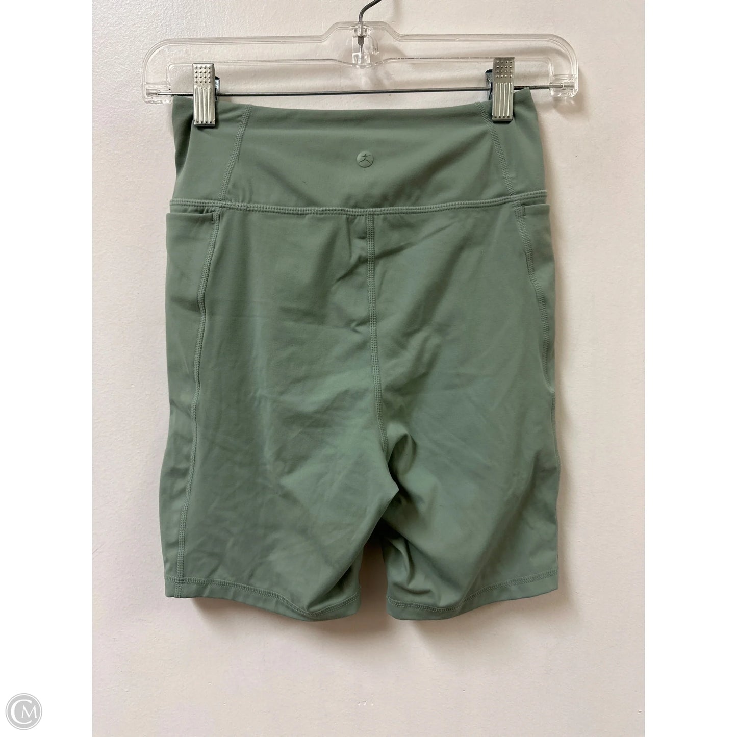 Athletic Shorts By Danskin In Green, Size: S