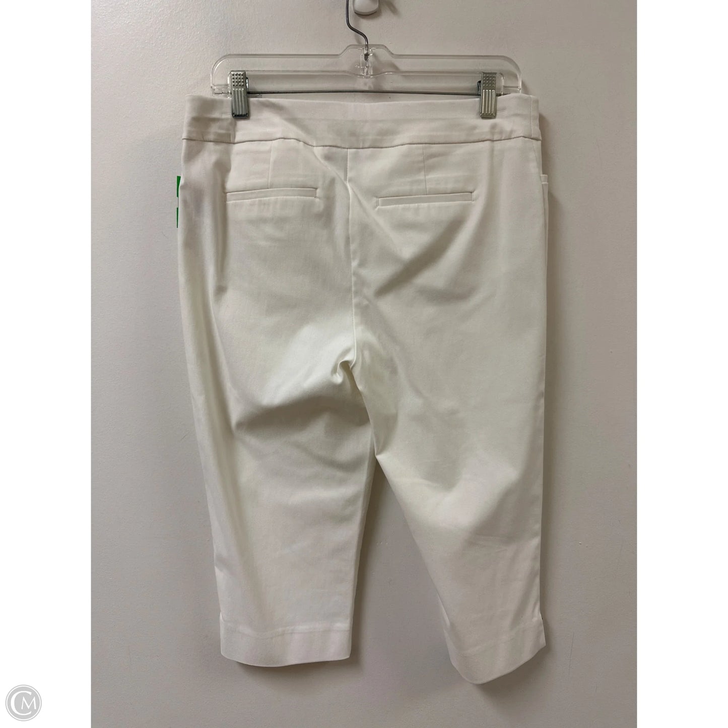 Pants Cropped By Chicos In White, Size: 8