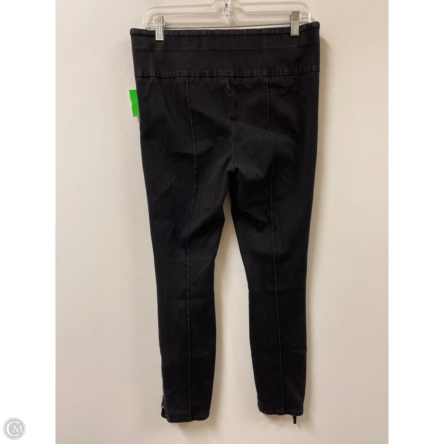 Jeans Skinny By Pilcro In Black Denim, Size: 10