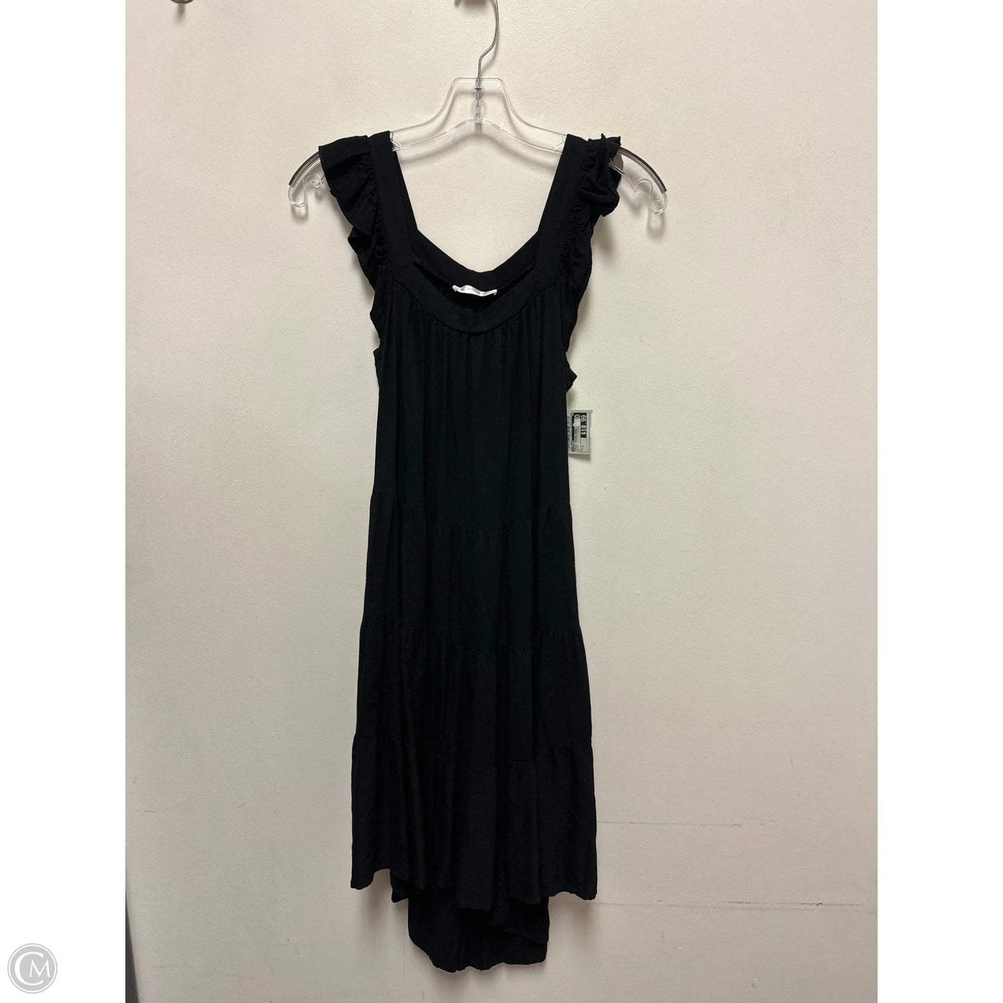 Dress Casual Midi By Kirundo In Black, Size: S