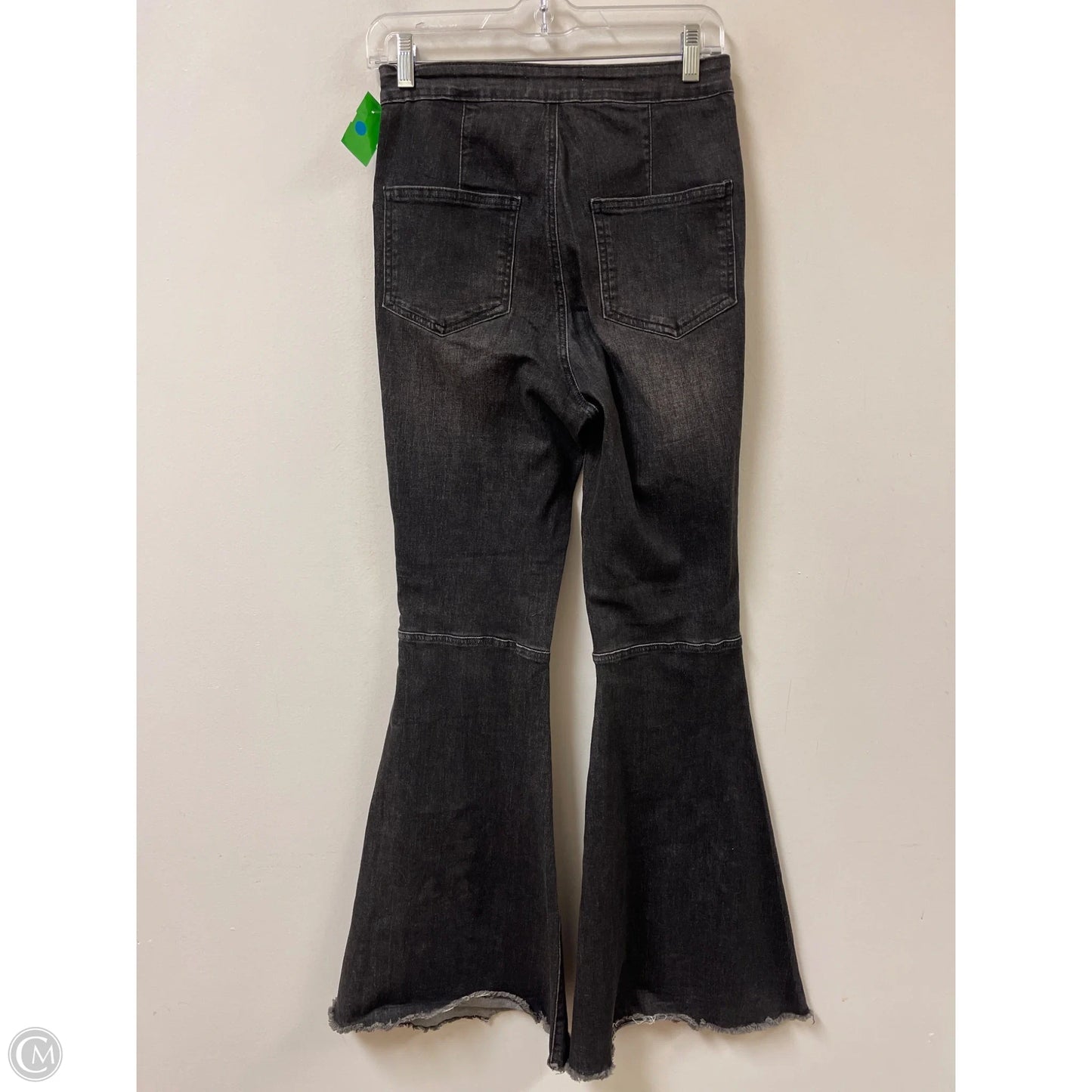 Jeans Flared By Chelsea And Violet In Grey Denim, Size: 2