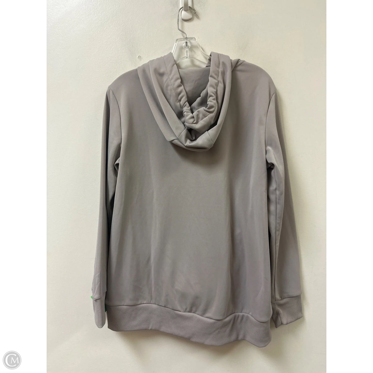 Athletic Sweatshirt Hoodie By Mondetta In Grey, Size: S