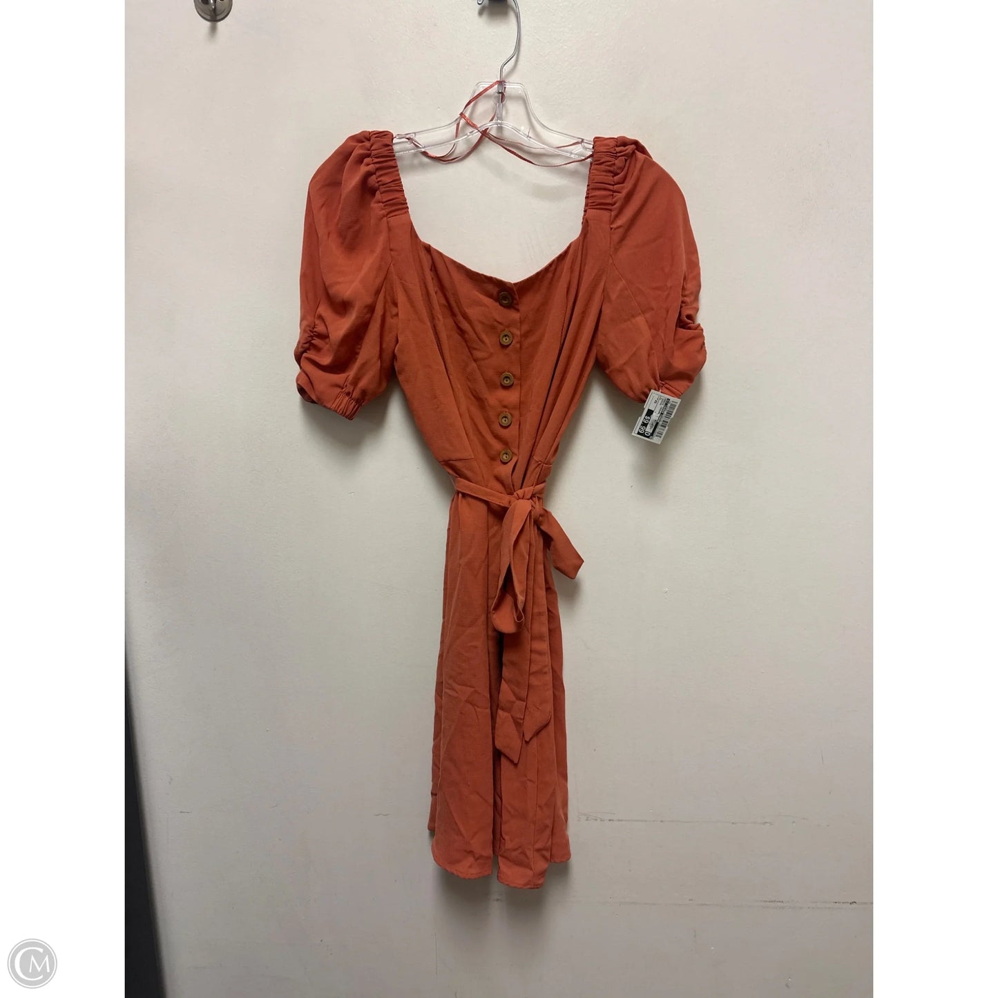 Dress Casual Short By Lc Lauren Conrad In Orange, Size: Xs