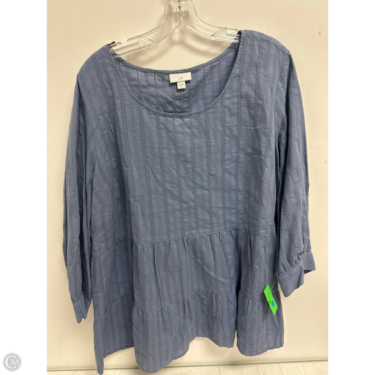 Top Long Sleeve By J. Jill In Blue, Size: Xl