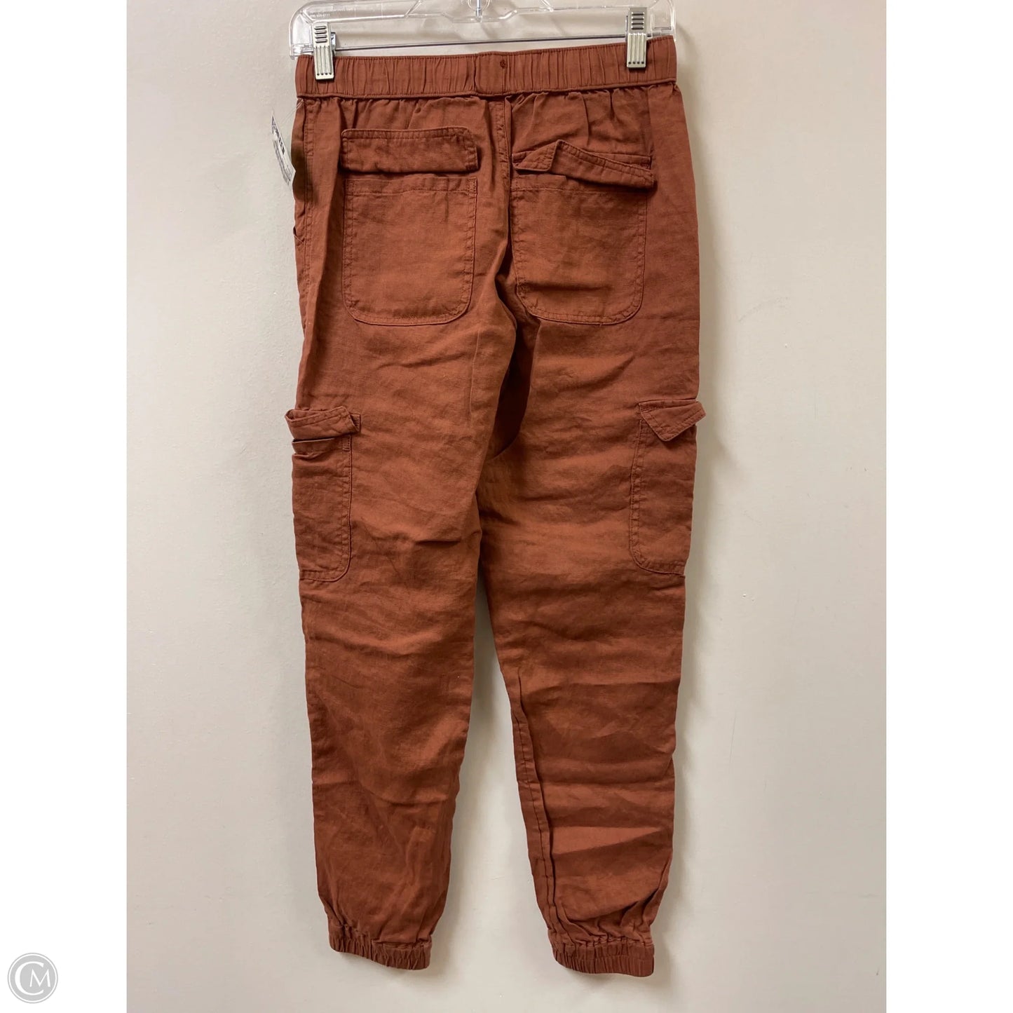 Pants Linen By Nicole By Nicole Miller In Brown, Size: 2
