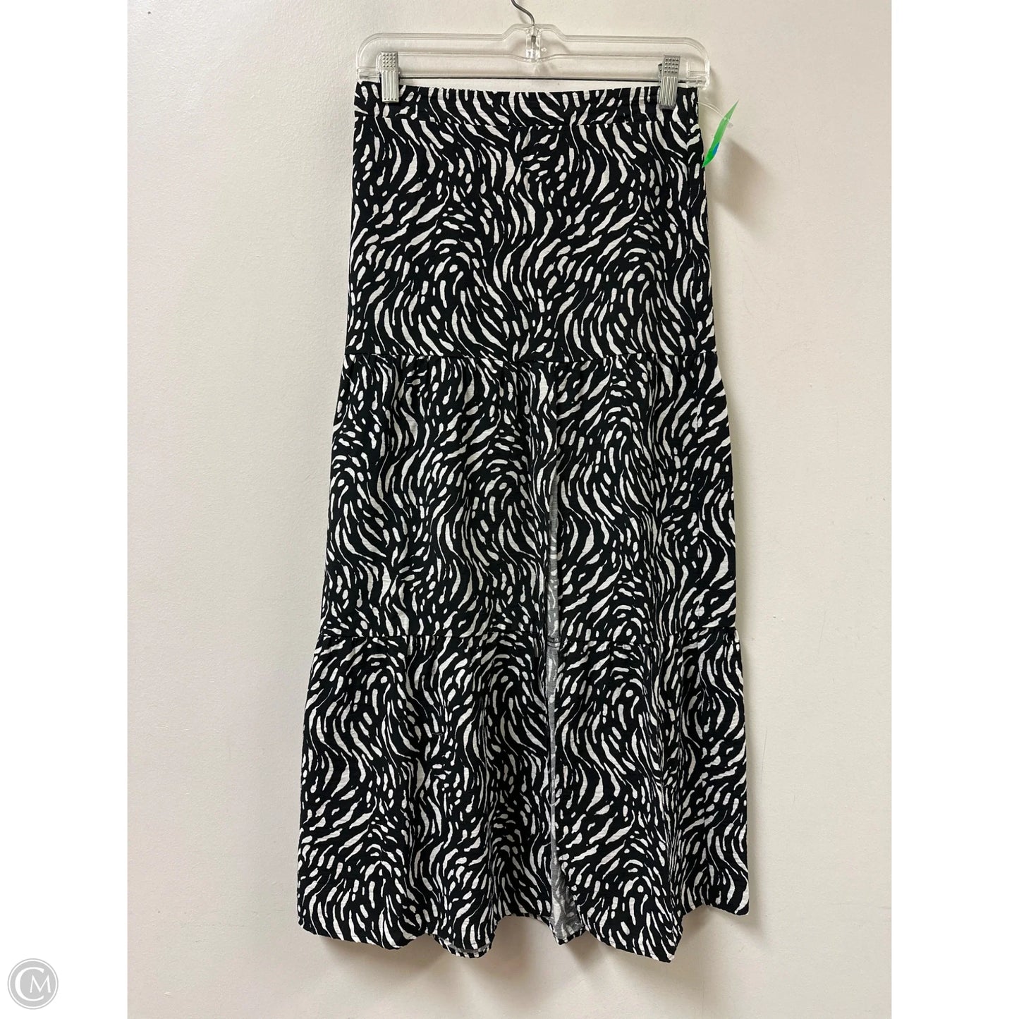Skirt Maxi By Nine West In Black & White, Size: 2