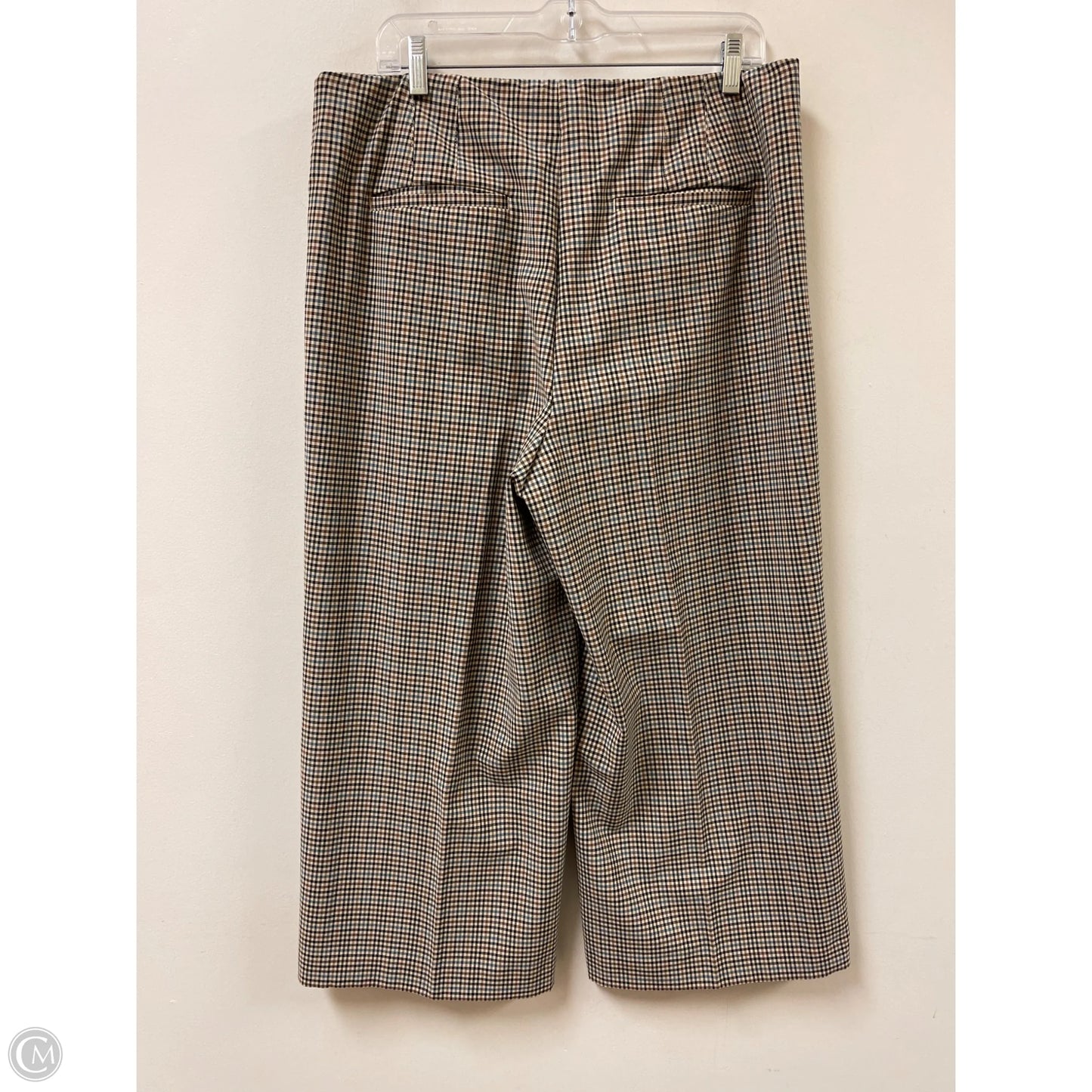 Pants Wide Leg By Loft In Blue & Brown, Size: 12