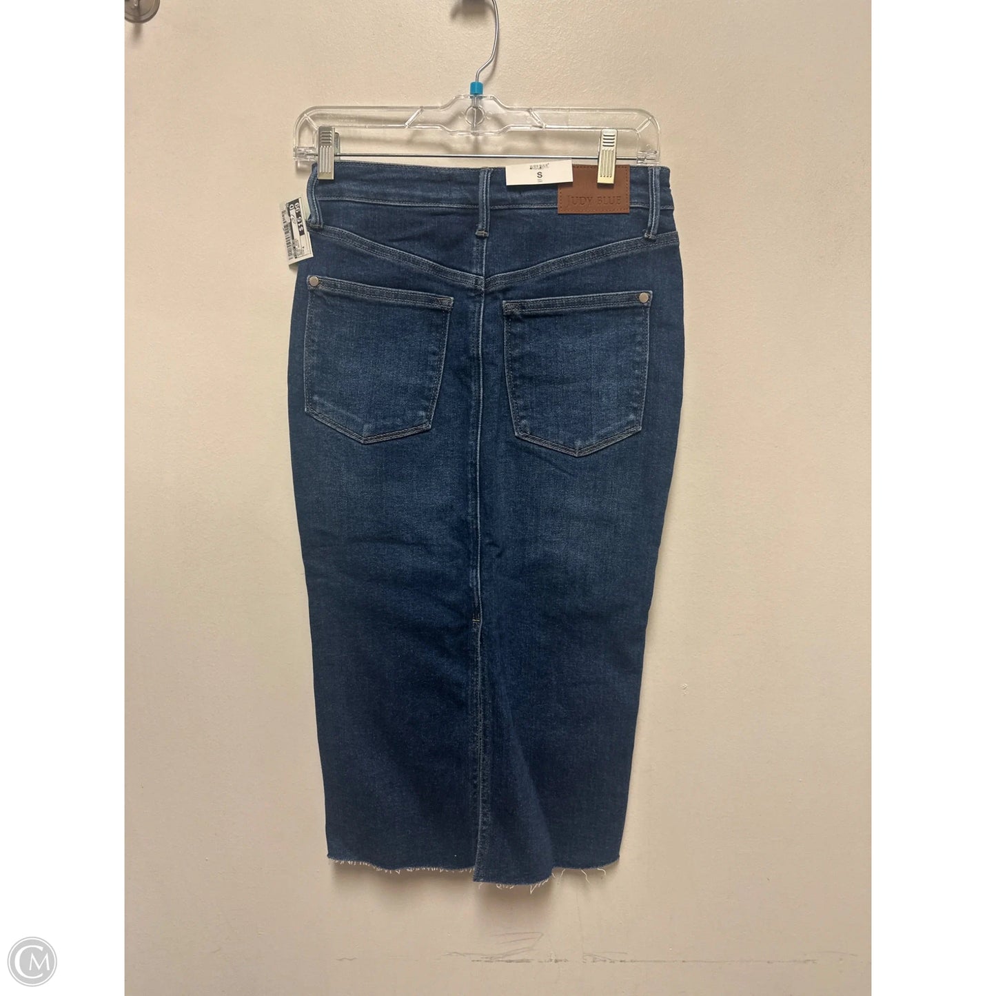 Skirt Midi By Judy Blue In Blue Denim, Size: 4
