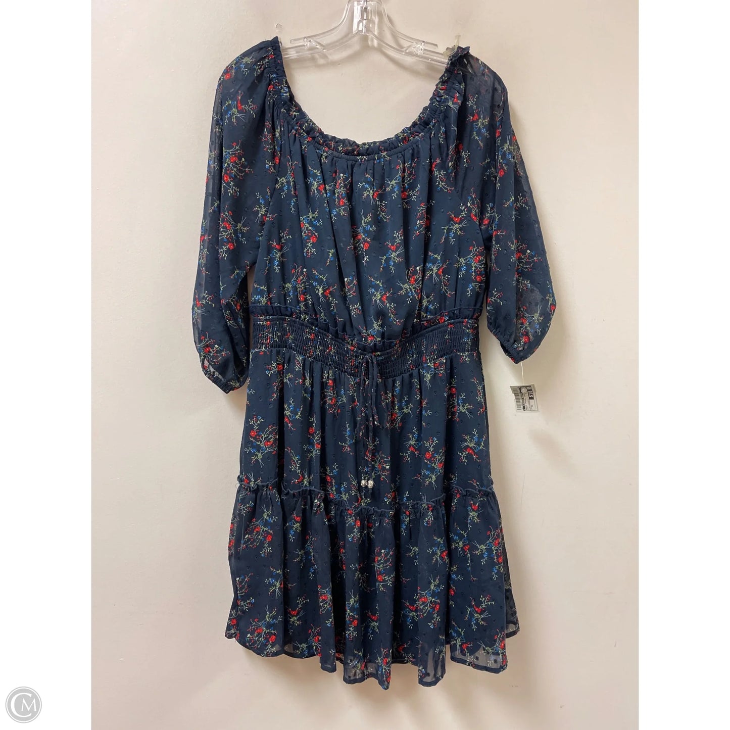 Dress Casual Short By Clothes Mentor In Navy, Size: Xl