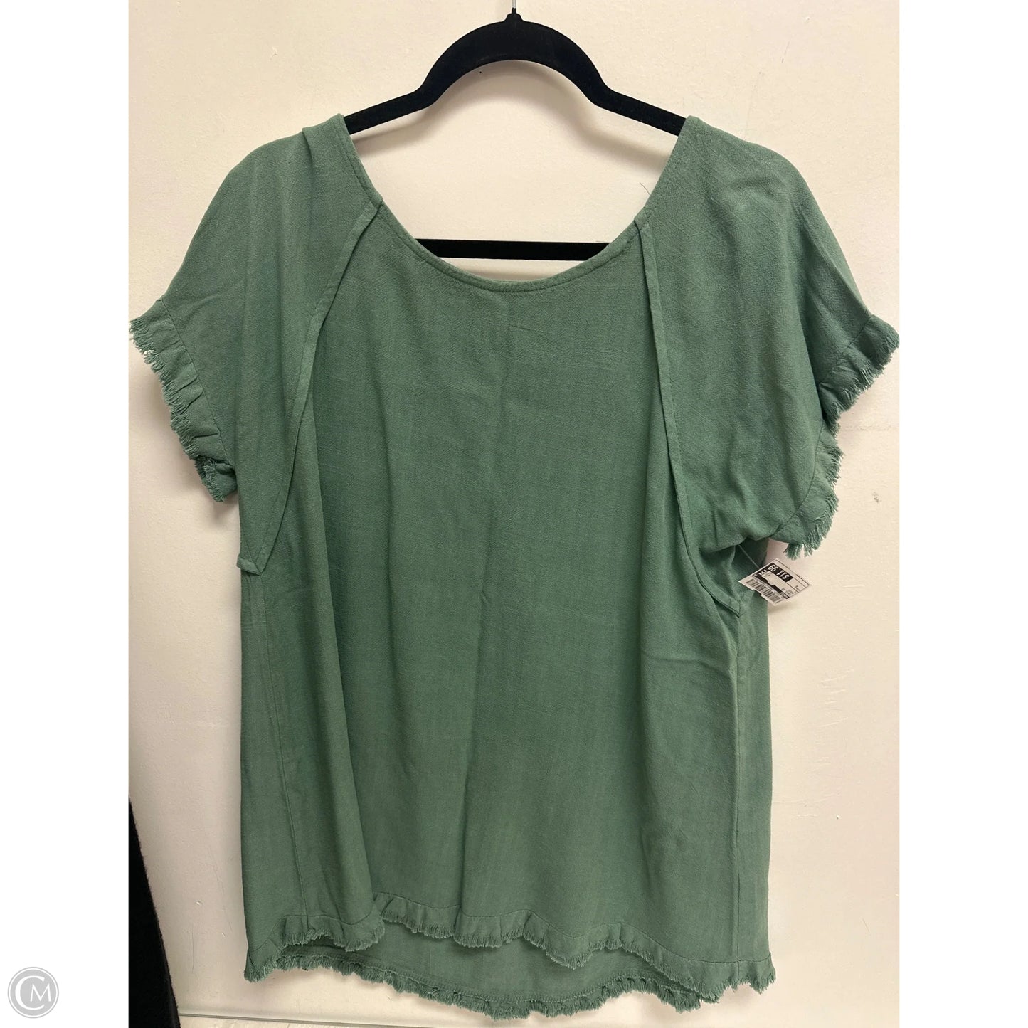 Tunic Short Sleeve By Umgee In Green, Size: S