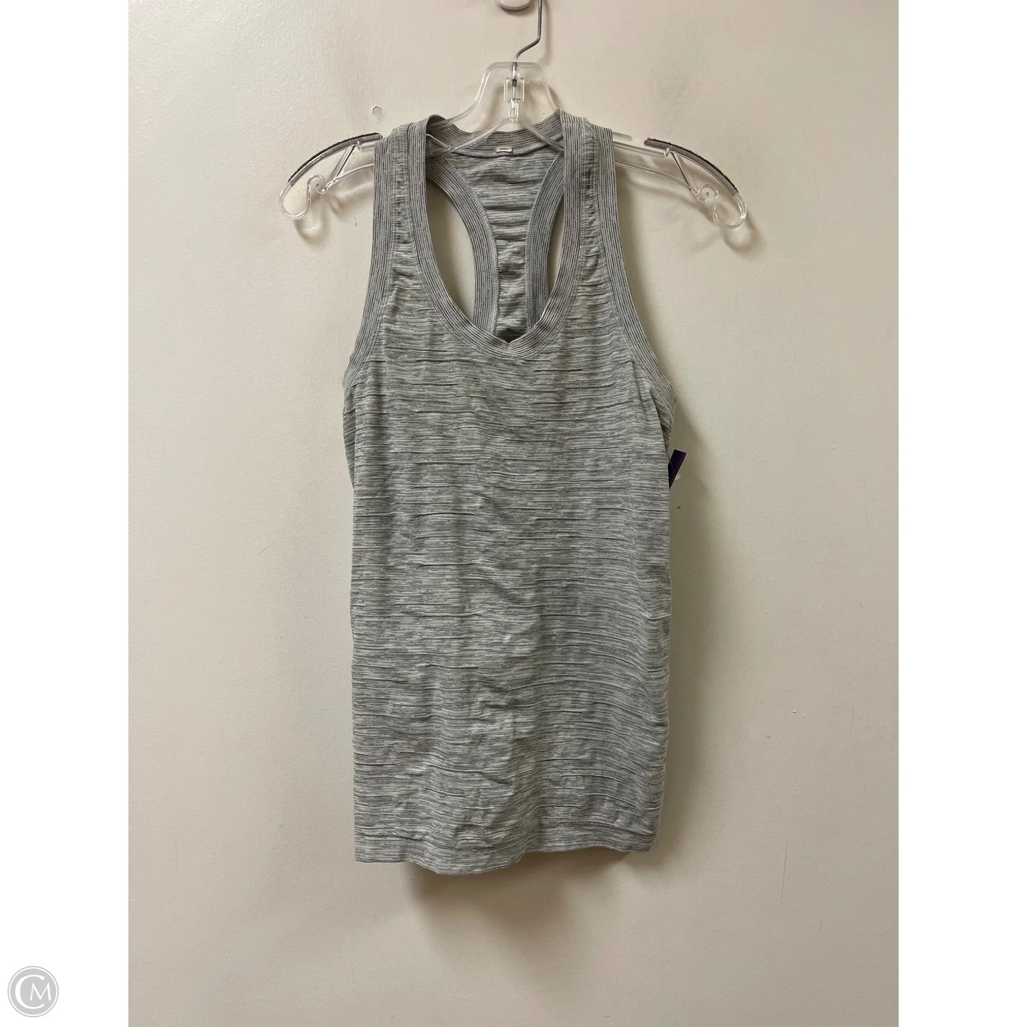 Athletic Tank Top By Clothes Mentor In Grey, Size: M