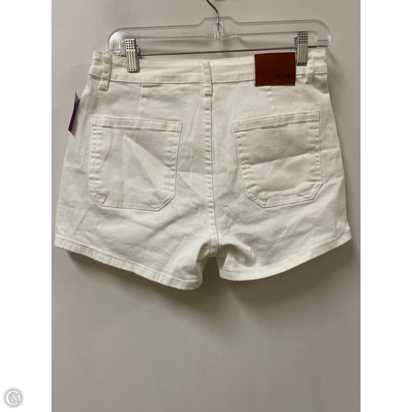 Shorts By Clothes Mentor In White Denim, Size: 8