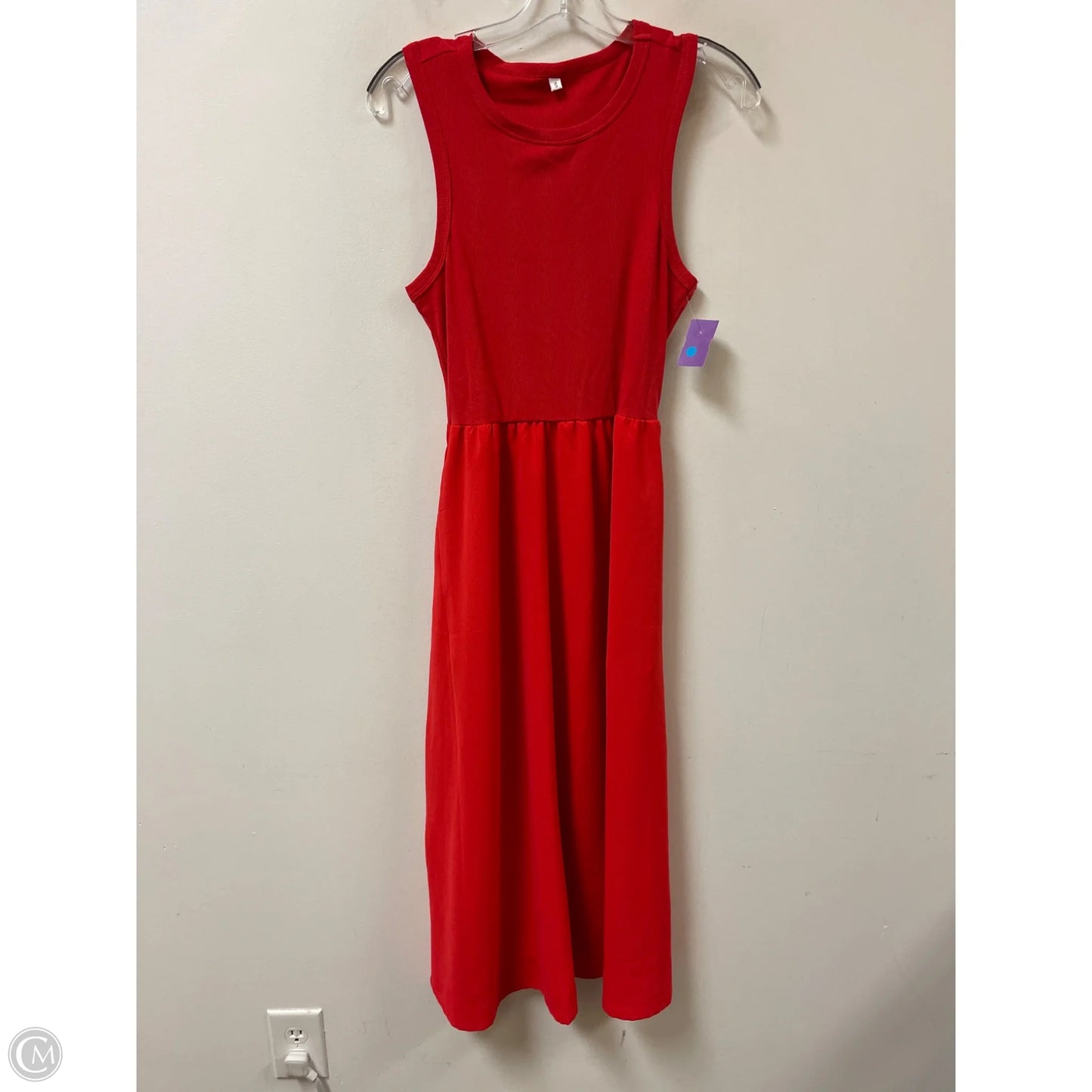 Dress Casual Maxi By Clothes Mentor In Red, Size: S
