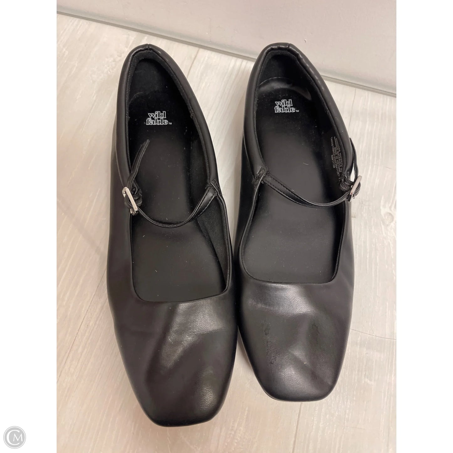 Shoes Flats By Wild Fable In Black, Size: 9.5