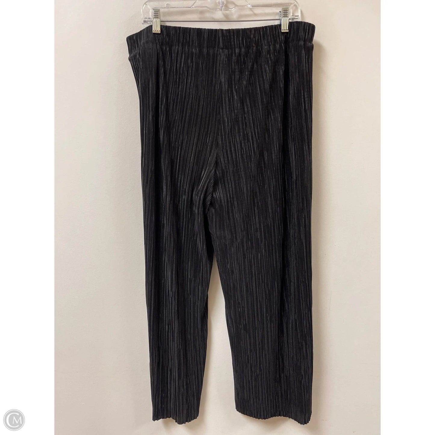 Pants Wide Leg By Anne Klein In Black, Size: 12