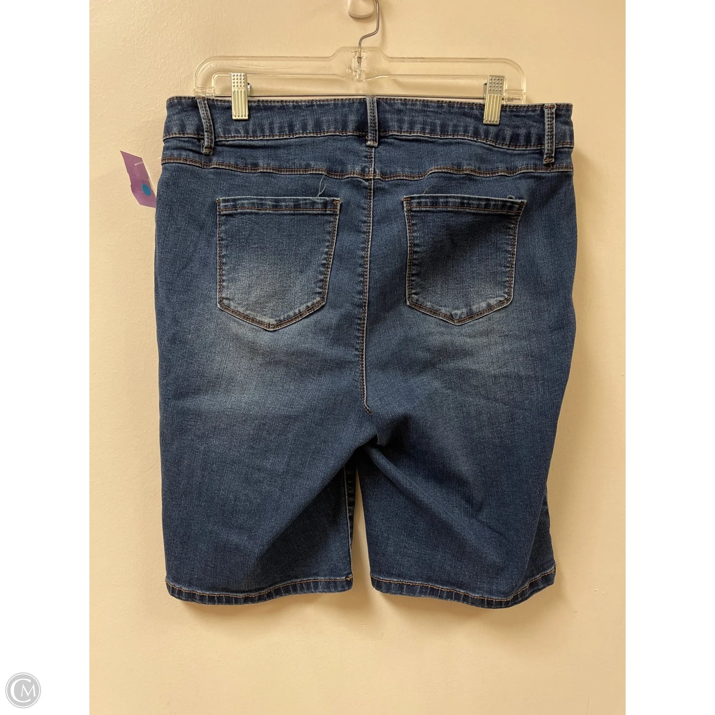 Shorts By D Jeans In Blue Denim, Size: 16