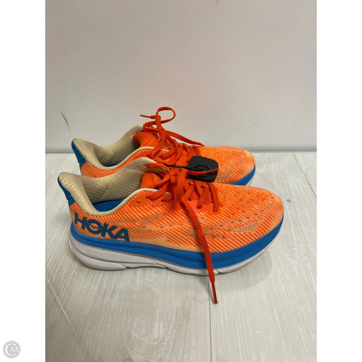 Shoes Athletic By Hoka In Orange, Size: 7.5
