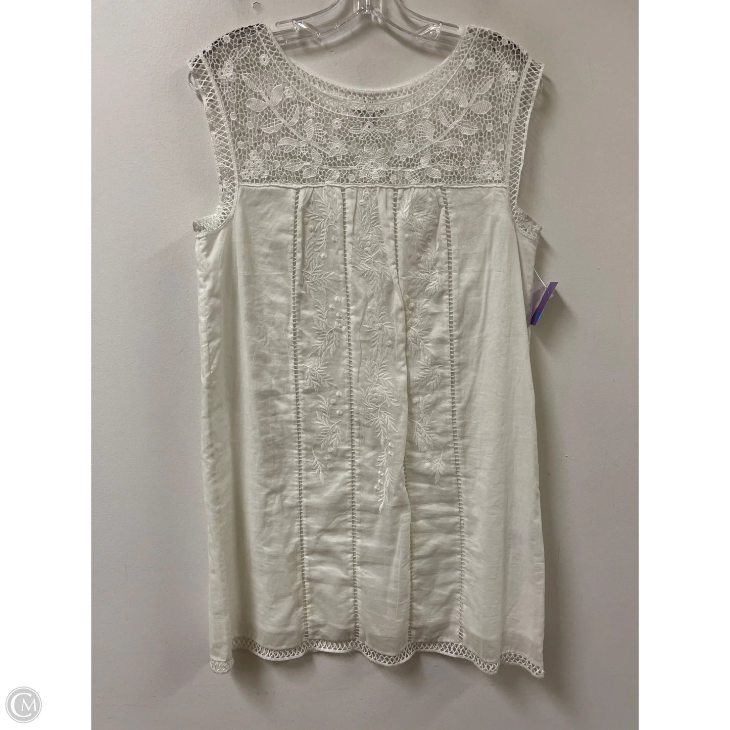 Tunic Sleeveless By Joie In White, Size: Xs