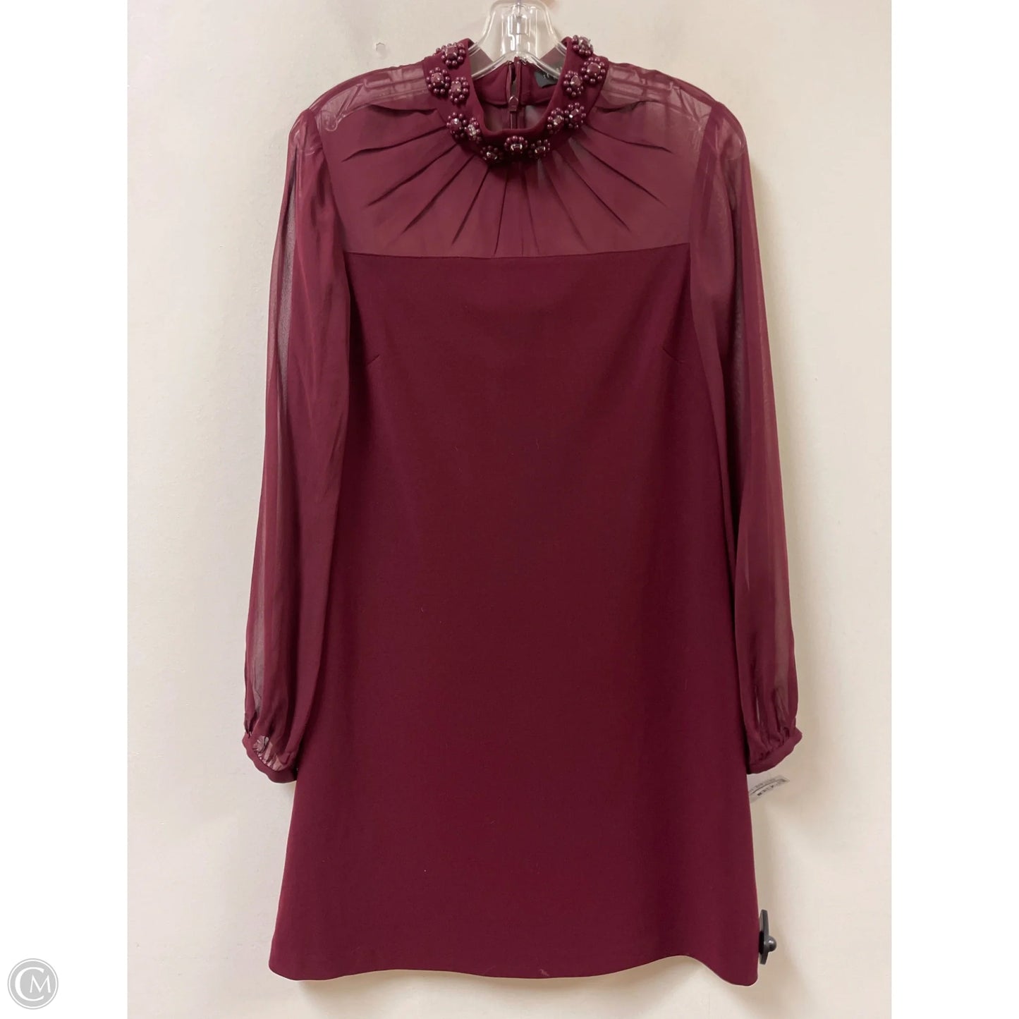 Dress Casual Short By Ted Baker In Red, Size: M