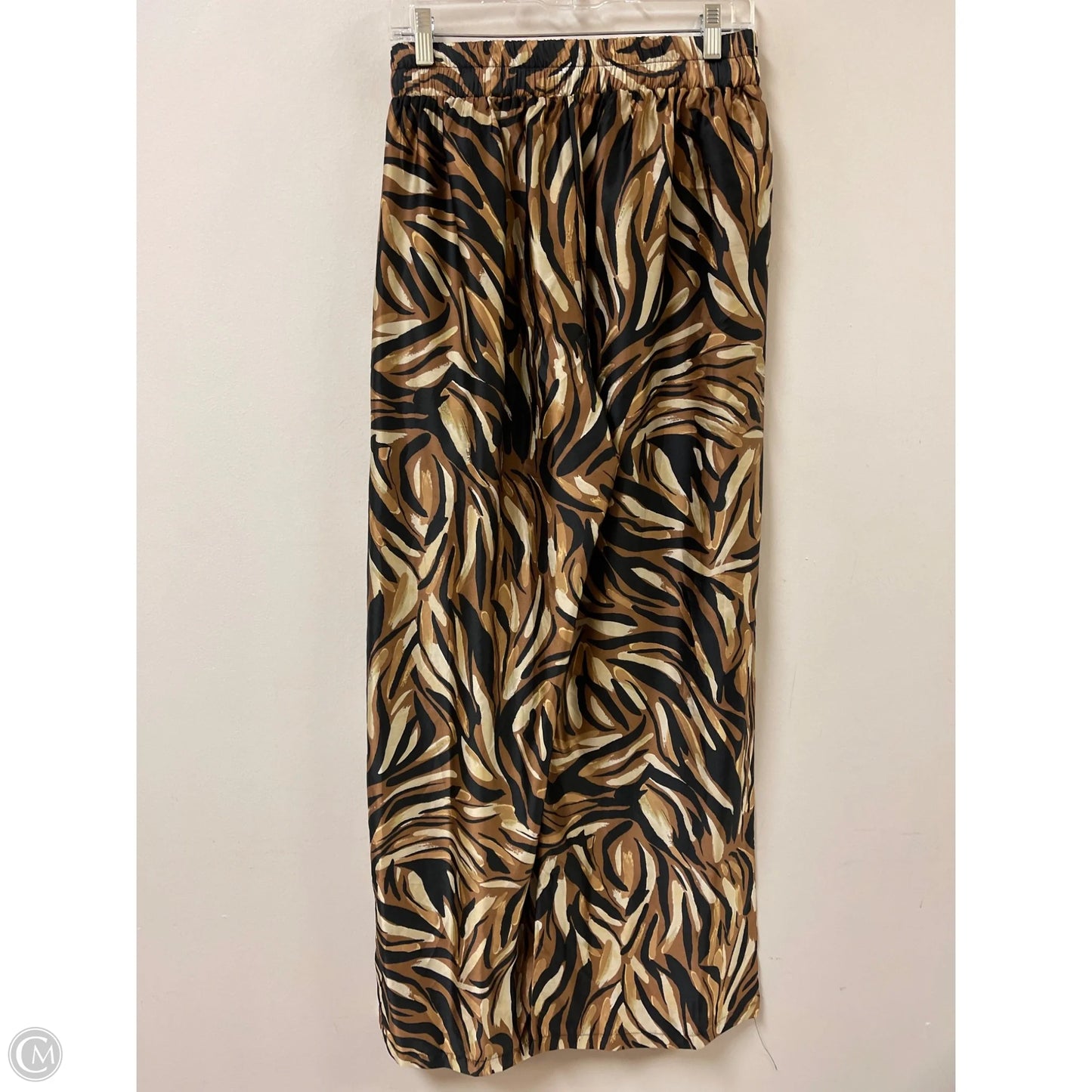 Pants Wide Leg By Clothes Mentor In Black & Brown, Size: 16