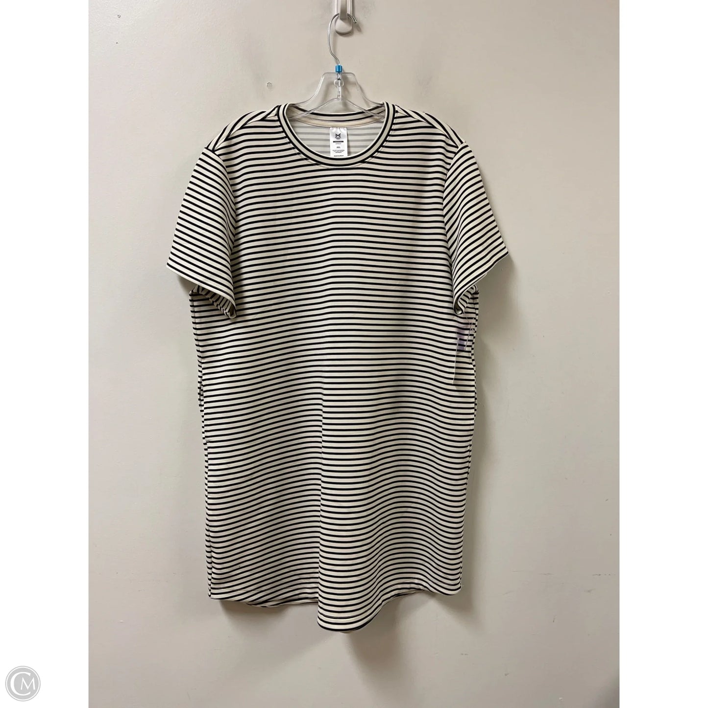 Dress Casual Short By Members Mark In Striped Pattern, Size: 1x