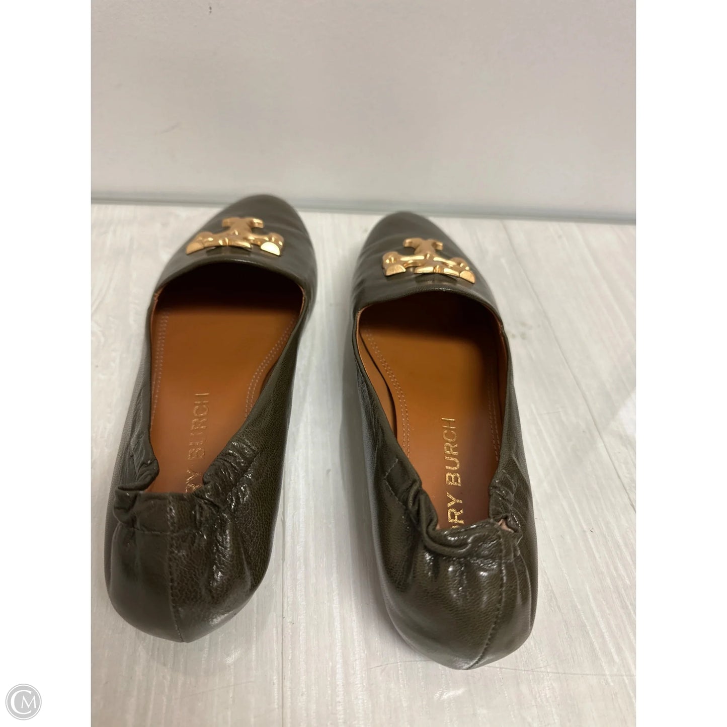 Shoes Designer By Tory Burch In Green, Size: 9.5
