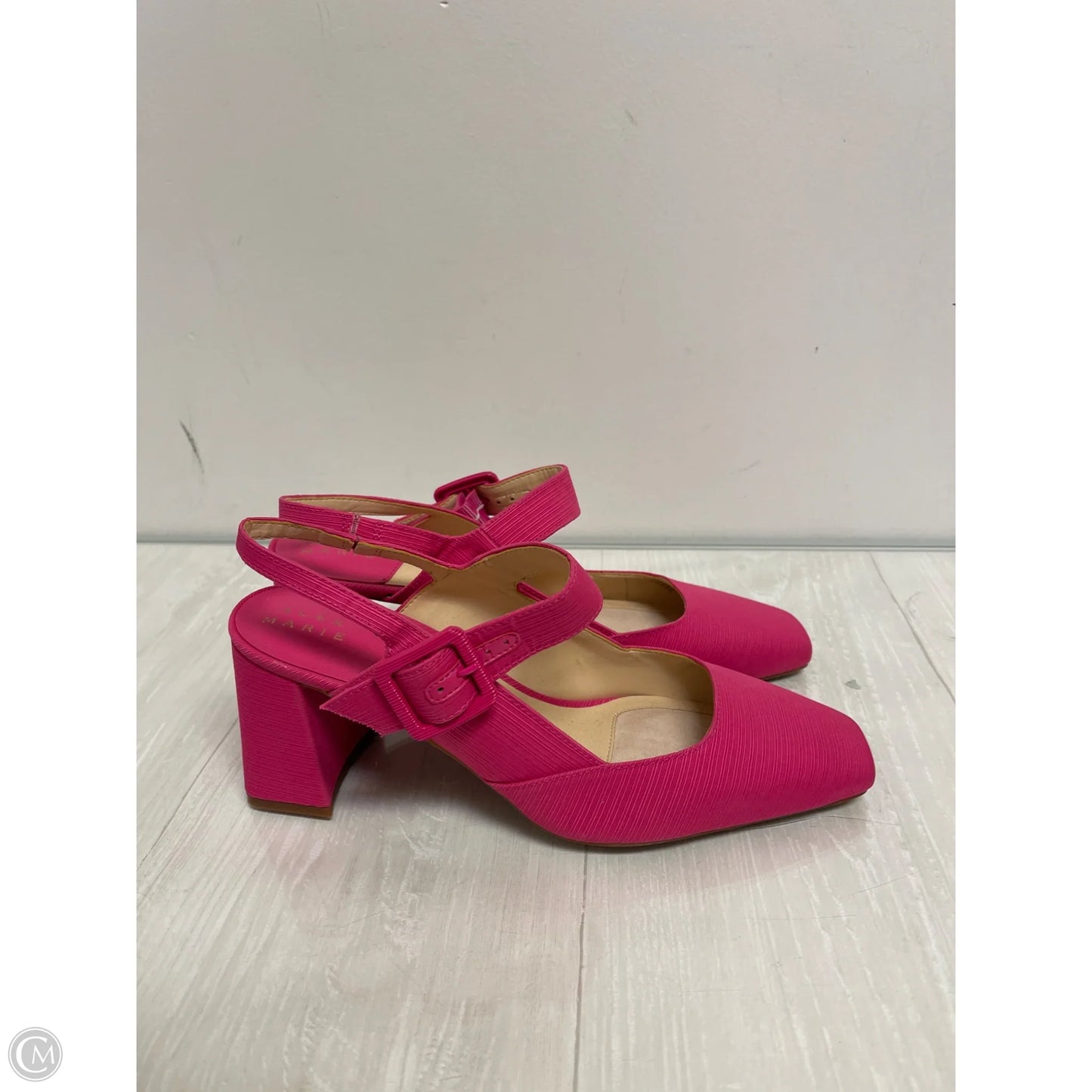 Shoes Heels Block By Alex Marie In Pink, Size: 8.5