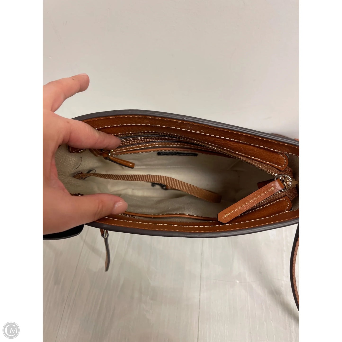 Crossbody Designer By Dooney And Bourke, Size: Medium