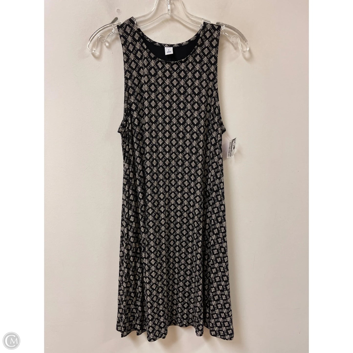 Dress Casual Short By Old Navy In Black & Cream, Size: M