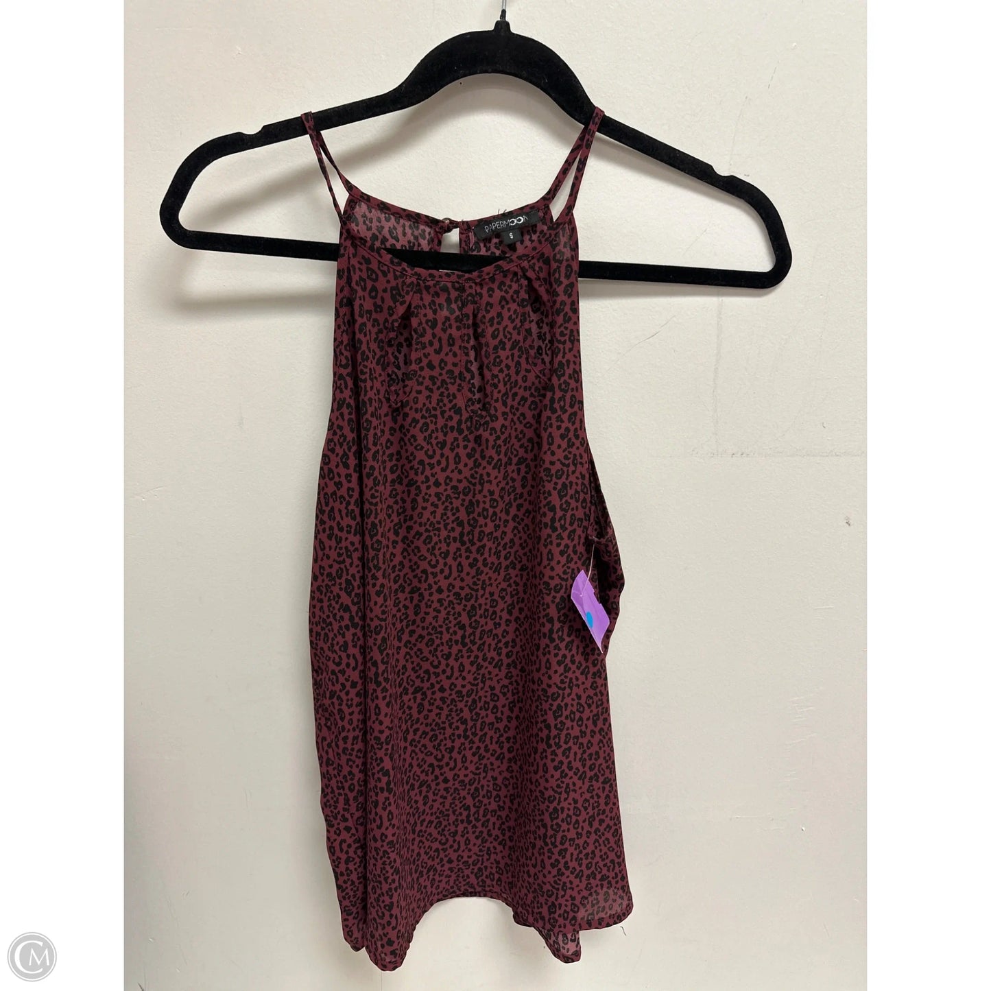 Top Sleeveless By Papermoon In Animal Print, Size: S