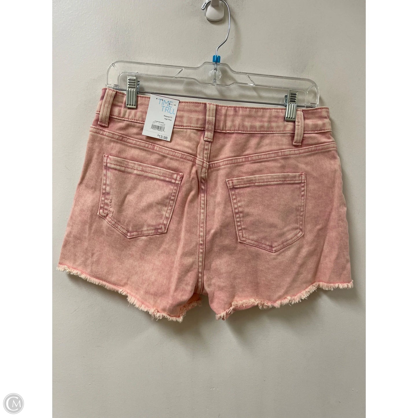 Shorts By Time And Tru In Pink Denim, Size: 6